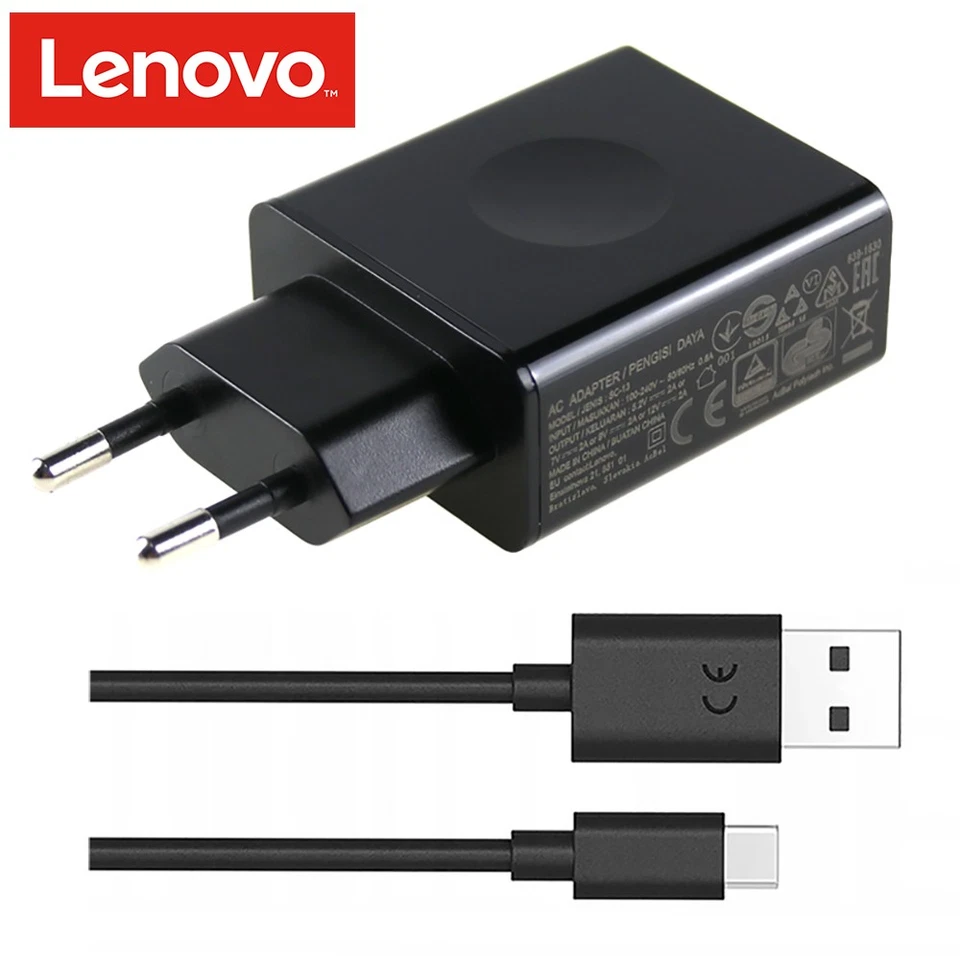 Original Lenovo Laptop Notebook Ladegerät SC-04 Usb C Ladekabel - Bild 1 von 1