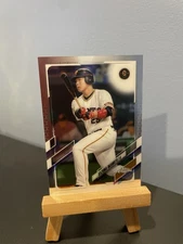 Kazuma Okamoto 2021 Topps Chrome NPB Nippon #7 Yomiuri Giants