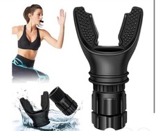 Respiratory Breathing Fitness Resistance Exerciser, Black