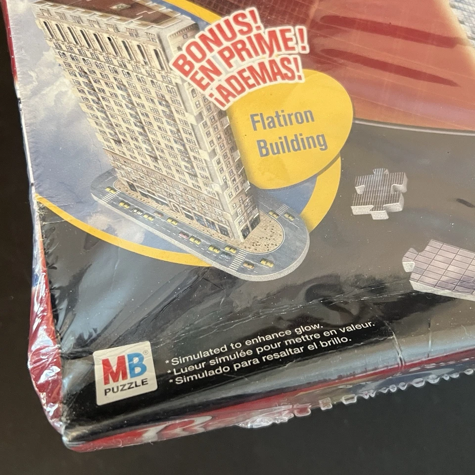 Puzz 3D Citigroup Center & Bonus Flatiron Bldg Puzzle Glows In The Dark  Sealed - Image 2 of 4
