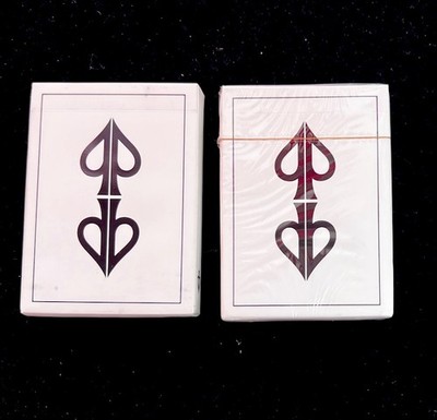 2 New Stoics Playing Cards - David Blaine Theory 11 Deck. One Unopened One Open