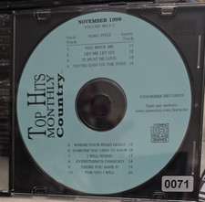 TOP HITS KARAOKE MONTHLY COUNTRY NOVEMBER 1998--CDG-- 0071