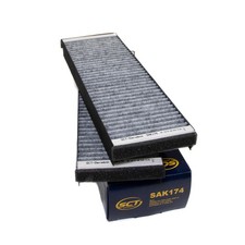 Innenraumfilter Pollenfilter Set SCT SAK174 für Audi A6 Avant R8 4F2 C6 4F5 4FH