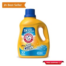 Plus OxiClean Stain Remover, 100.5 Fl Oz - Deep Clean 77 Loads with Fresh Scent 0.20 per gallon