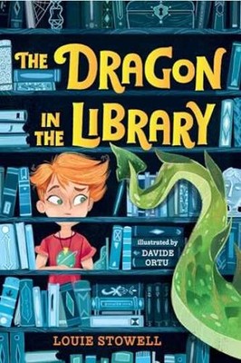 The Dragon in the Library (Kit the - Hardcover, by Stowell Louie - Very Good u