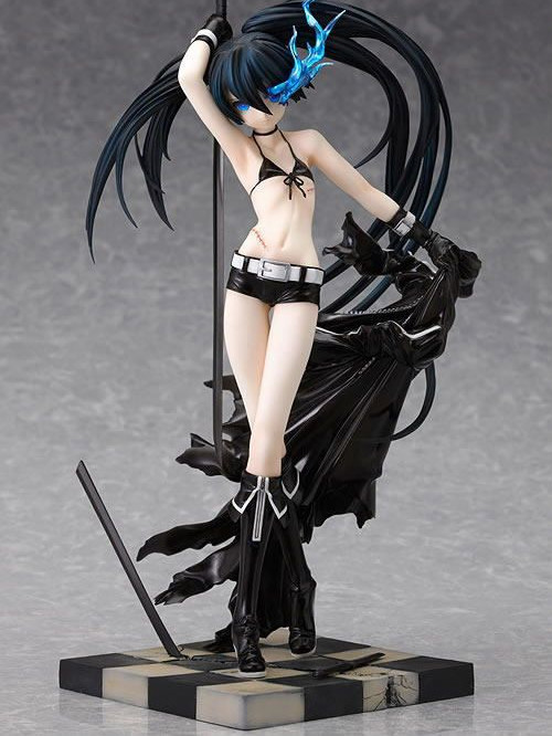 新品未開封 BLACK★ROCK SHOOTER Black blade ver Goodsmile Good Smile Black Rock Shooter Hatsune Miku Blade Figure