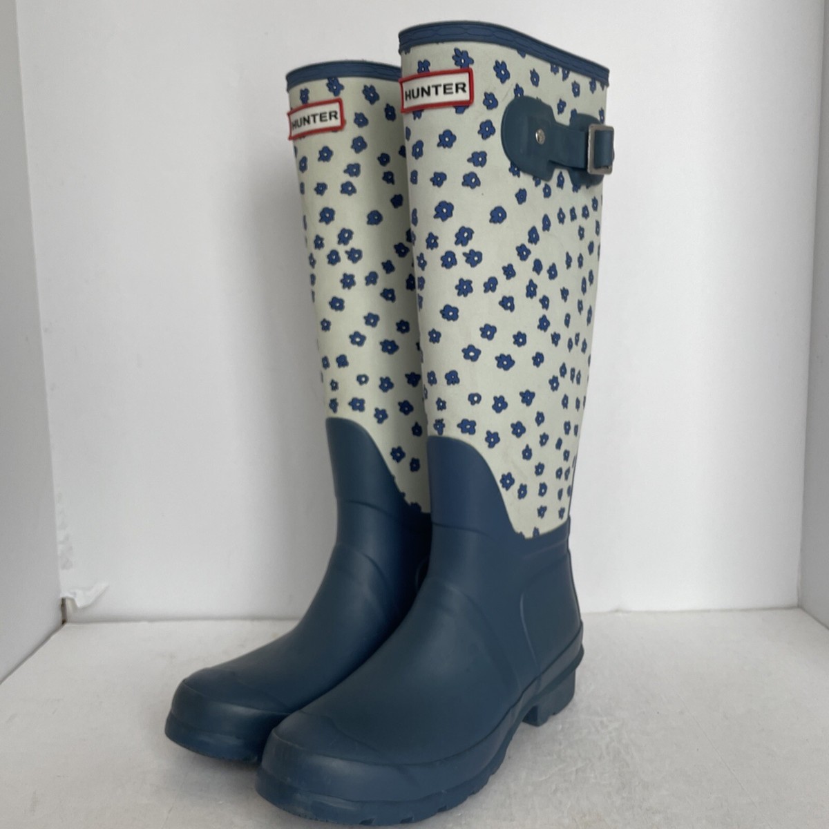 HUNTER WOMENS ORIGINAL TALL レインブーツ UK 6 Women's Original Tall Gloss Rain Boots - Black | Hunter Boots