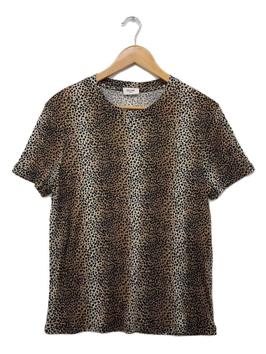 CELINE T SHIRT L SILK Brown LEOPARD 2X314647F Used | eBay CELINE T SHIRT L SILK Brown LEOPARD 2X314647F Used | eBay