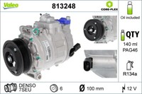 Valeo Kompressor Klimaanlage FüR VW Transporter VI Kasten SGA SGH 7HB 7HJ