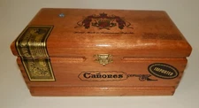 Arturo Fuente Canones Natural Wood Hinged Cigar Box