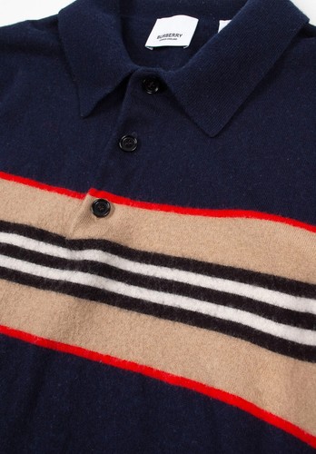 Burberry gestreiftes Herren Poloshirt, Gr. M - Bild 3 von 9