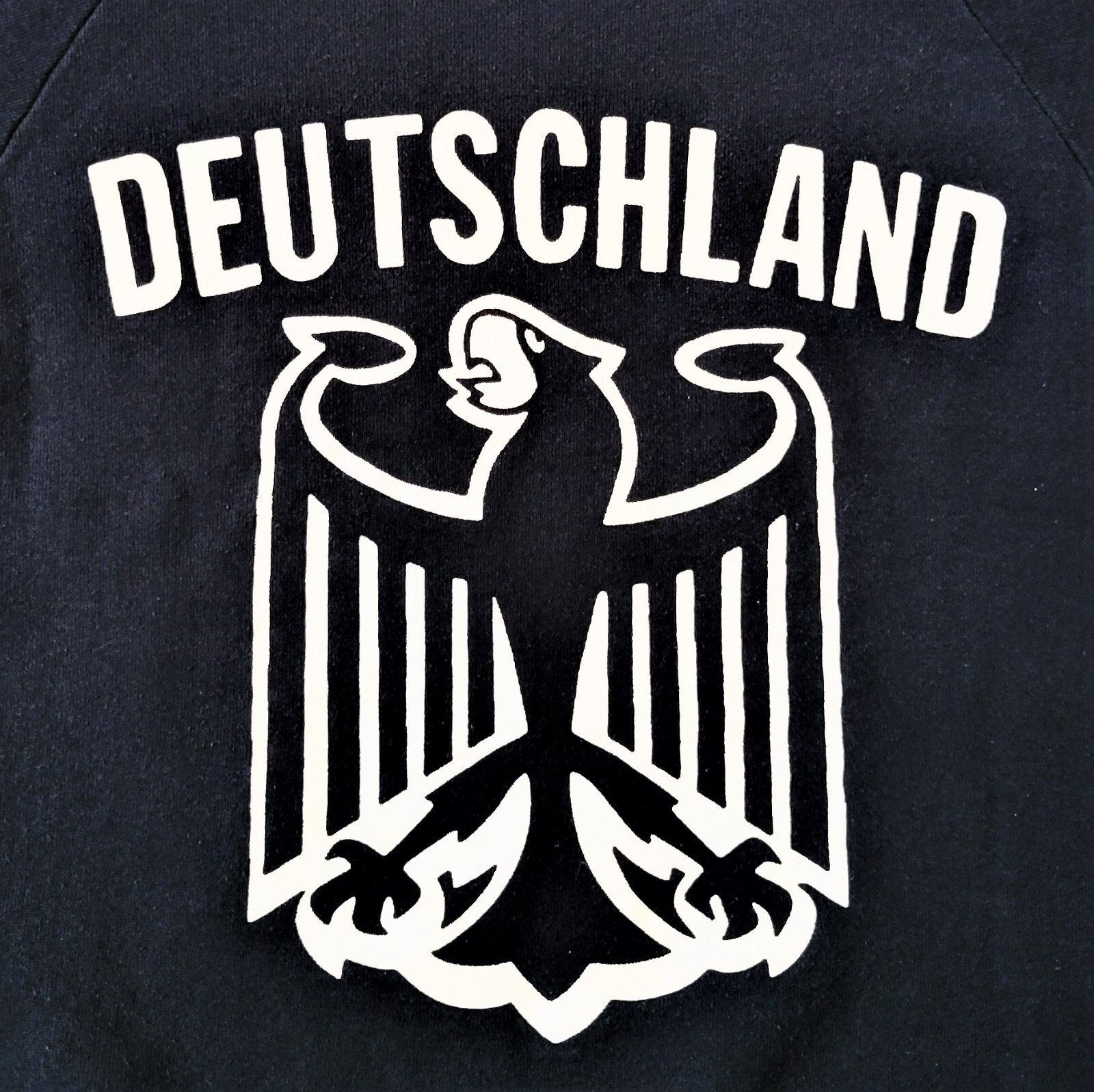 Vintage 80s 90s Deutschland Germany Raglan Sweats… - image 9