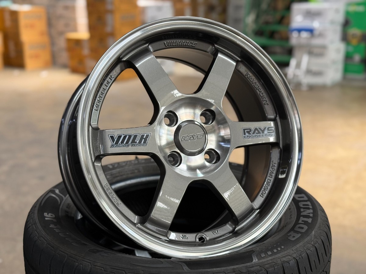 New 15x7 D1 TE37 OG Design (4 Wheel) 4x100 fit HONDA TOYOTA MAZDA