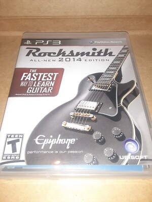 Rocksmith All New 2014 Edition For Sony Playstation 3 (2013 Ubisoft)