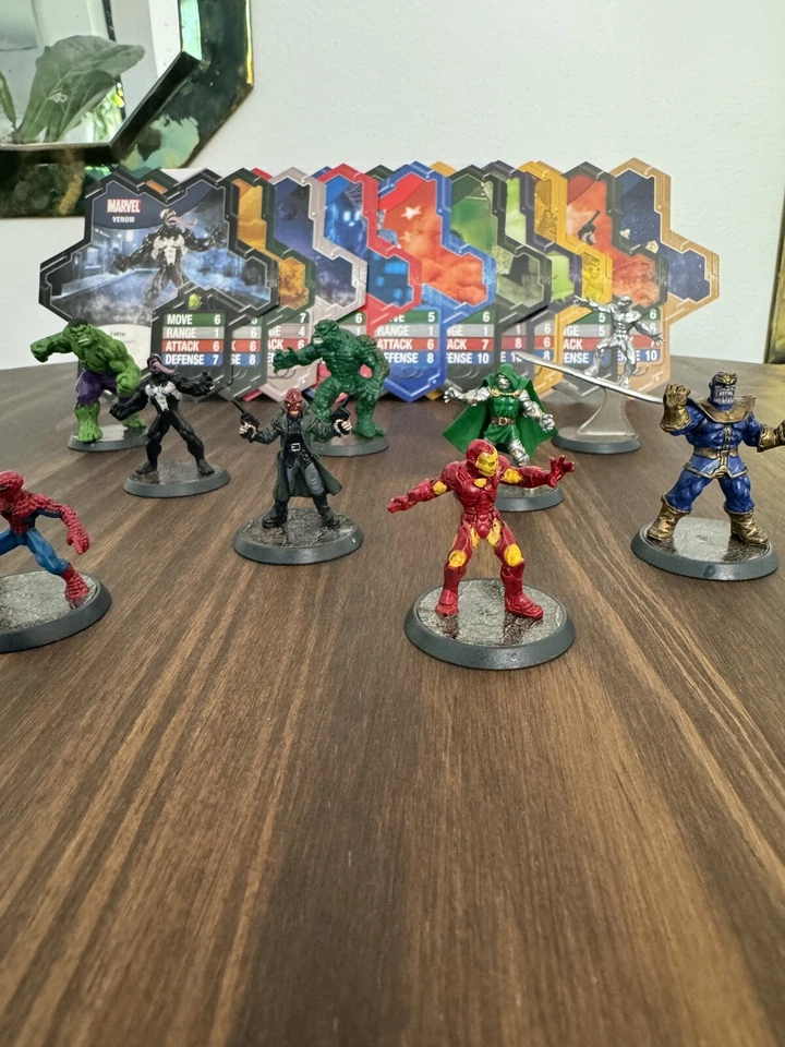 Build Your Heroscape Army - Juego completo de 10 figuras Marvel: Conflict Begins Foto 4 de 4