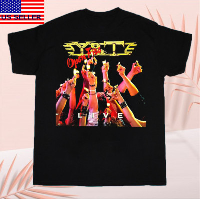 Y&T Band Open Fire Live Short Sleeve Unisex T-Shirt All Size S To 5XL NI1241