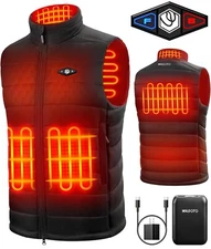 Heated Vest for Men with 16000mAh Battery