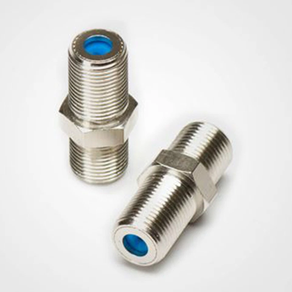 New 100 PPC F81 Barrel RG6 Female Slice Coax Cable Connector 3GHz (CF81GHZM) - Image 2 of 4