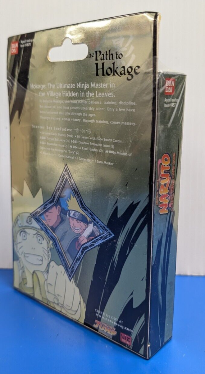 NARUTO CCG PATH TO HOKAGE STARTER DECK SEALED NEW | eBay