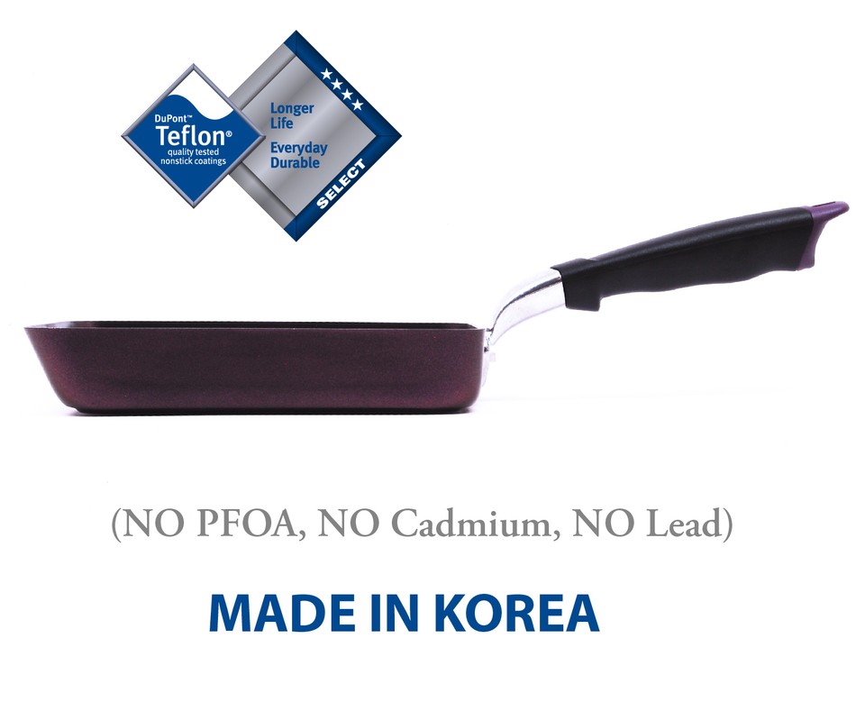 TeChef Tamagoyaki Japanese Omelette Pan / Egg Pan / Teflon Select