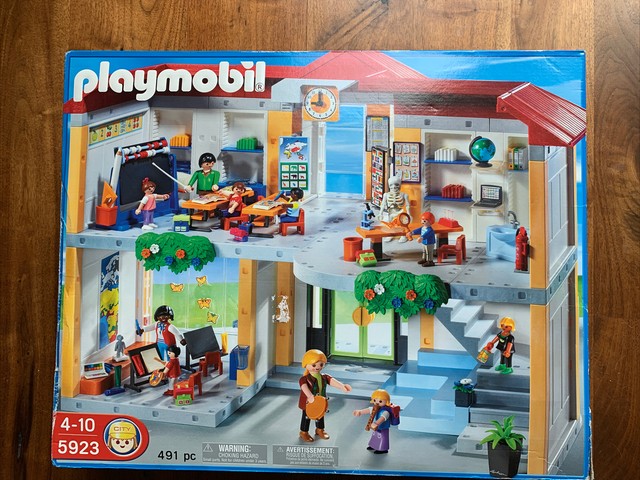 playmobil school house
