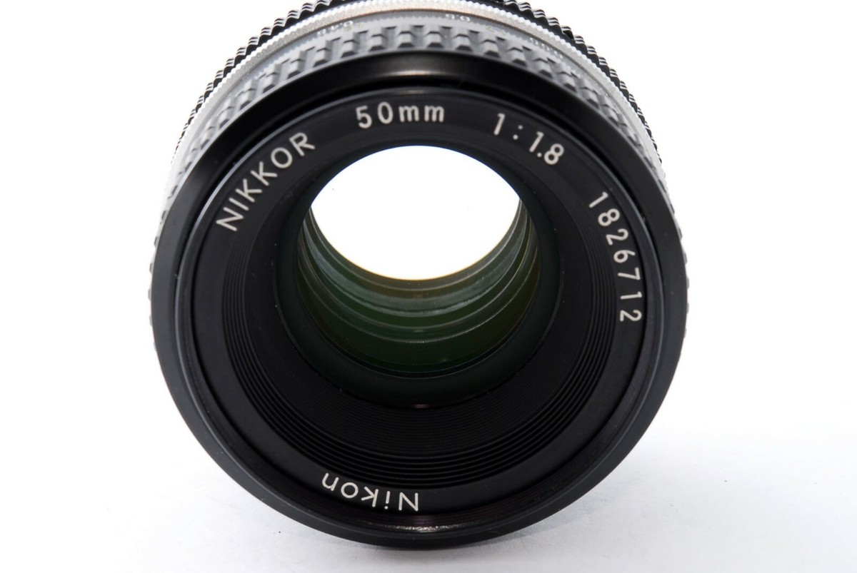 Near Mint] Nikon Ai Nikkor 50mm F/1.8 MF Lens From Japan