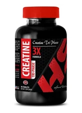muscle - CREATINE TRI-PHASE - creatine capsules - 1 Bottle (90 Tablets)