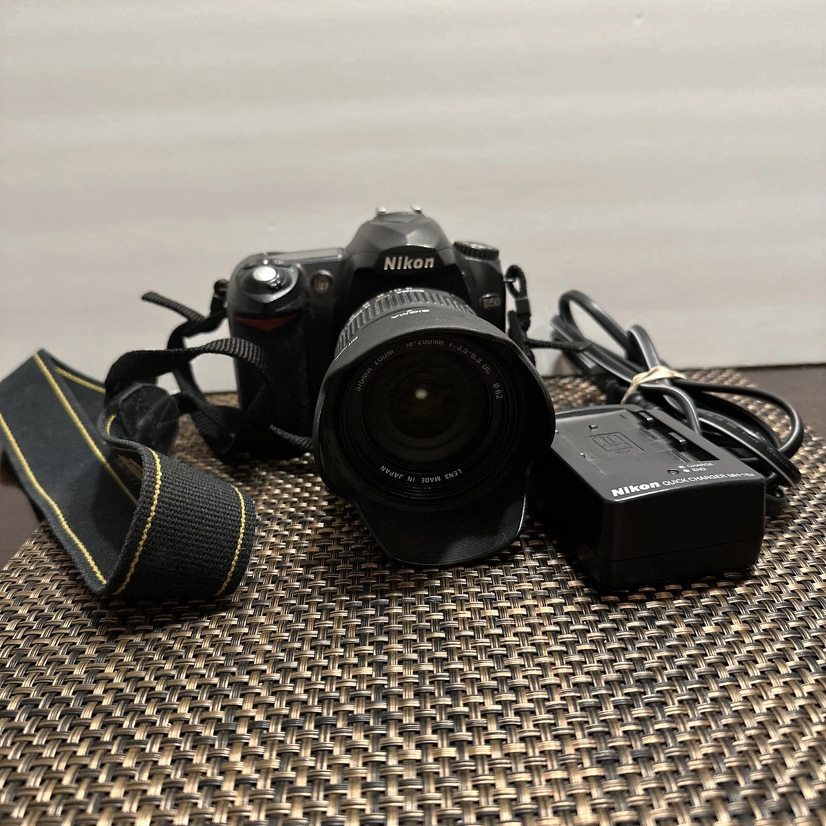 NikonD50 With Sigma Zoom 18-200mm F3.5-6.3 DC 62 Lens Digital SLR