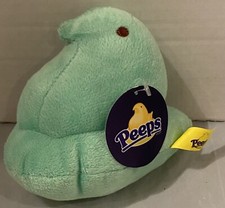 Easter Peeps Plush Green Chick W Tag Stuffed Animal Toy 5