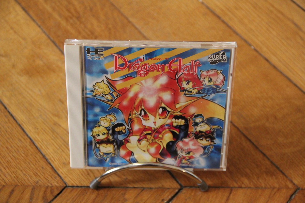 Dragon Half Pc Engine NEC Games Jeux Super Cd-Rom Japan MCCD4006