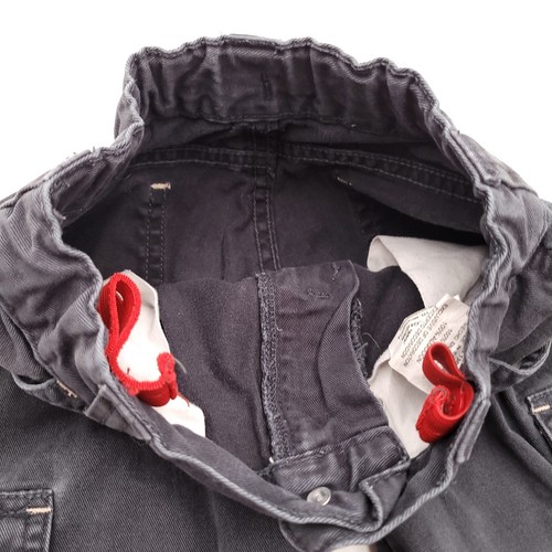 Wrangler Pants Size 5 Reg Boys Carpenter Gray Adjustable Waist Toddler - Picture 4 of 6