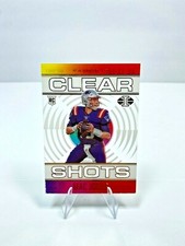 MAC JONES 2021 ILLUSIONS FOOTBALL ROOKIE CLEAR SHOTS ACETATE RC #CS-20 PATRIOTS