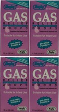 Rugby 00536130375 Infants Gas Relief Simethicone Drops 1 oz. Pack of 4