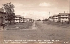 RPPC Saint Robert MO Fort Leonard Wood Military Army Base Photo Vtg Postcard C23