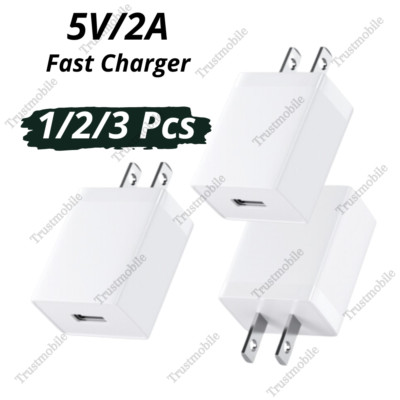 For iPhone iPad Android Samsung Google USB Wall Fast Charger Power Adapter Block