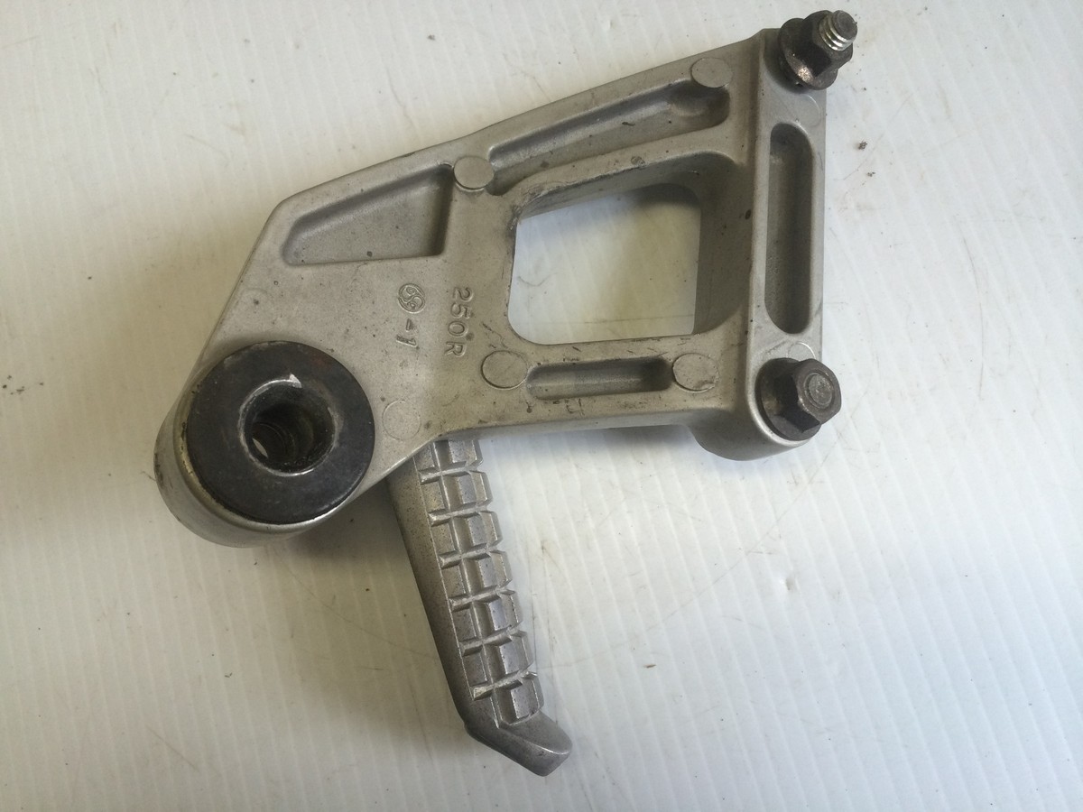OEM right passenger foot peg assembly from 1993 KAWASAKI NINJA ZX6