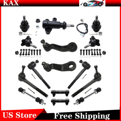 Front Ball Joint Inner Outer Tierod for K2500 K1500 Suburban Tahoe Yukon 4WD 15x