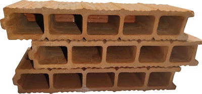 5-fach Höhle aus Ton für L-Welse, Panzerwelse, Garnelen. Versteck Aquarium Deko