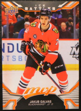 2022-23 22/23 Upper Deck MVP ICE BATTLES ROOKIE #229 Jakub Galvas Blackhawks