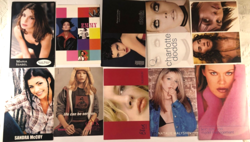 Model Agency Comp Cards -1990's Lot Of 20- Fashion Women-Nous Next-Lot#13 - Bild 1 von 12