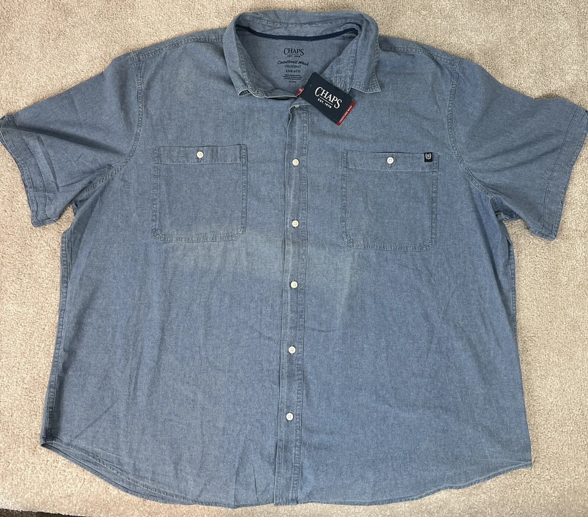 Chaps short sleeve button up shop
