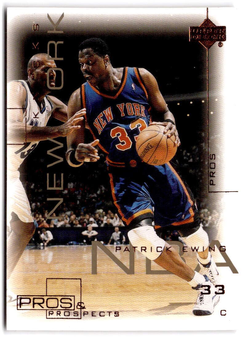 2000-01 Upper Deck Pros & Prospects #56 Patrick Ewing