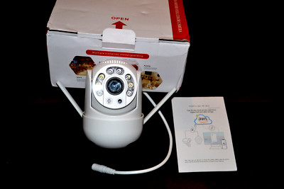 AWS Wi-Fi PTZ Edition Security Camera Model # E14-01-04 NEW Remote Viewing