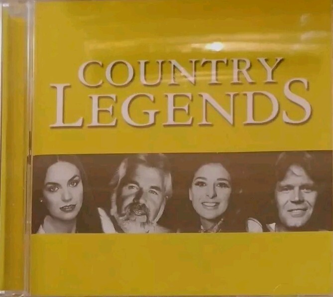 COUNTRY LEGENDS 2 CD NEW SEALED TAMMY WYNETT DOLLY PARTON WILLIE NELSON