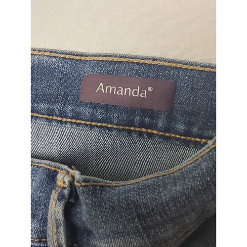 Gloria Vanderbilt Jeans Womens 8P Short Medium Wash High Rise Straight Leg NWT - Picture 5 of 10
