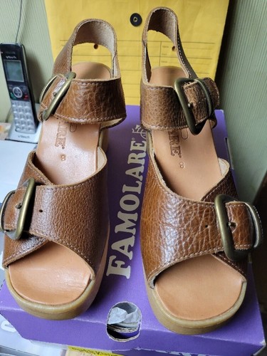 Famolare Double Vision Wavy Wedge, size 8 Hi-There