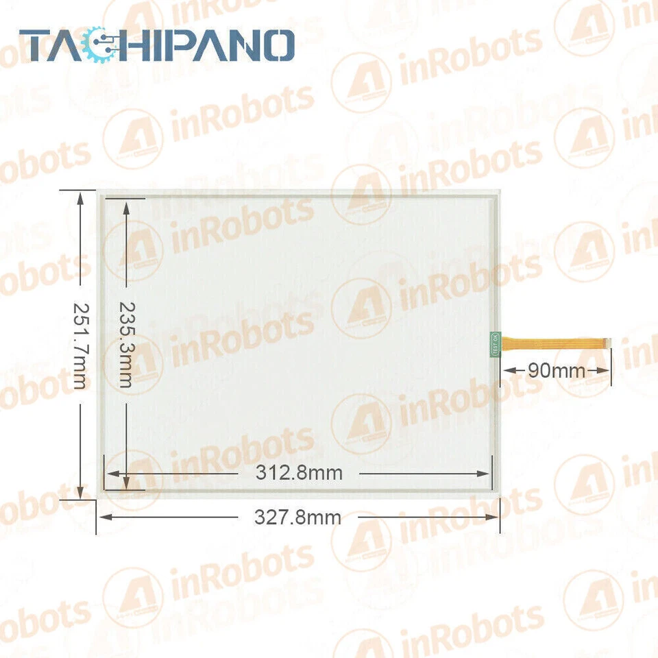 AGP3750-T1-AF Touch Screen for Pro-face AGP3750-T1-AF-M Panel Glass with Overlay - Image 2 of 4