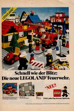 3w20412/ Alte Reklame von 1981 &ndash; LEGO &ndash; LEGOLAND - Jeden Tag ein neues Spielzeug