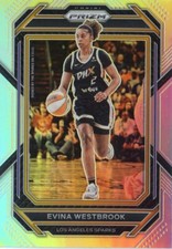 2023 Panini Prizm WNBA Silver NO. 51 Evina Westbrook - Los Angeles Sparks