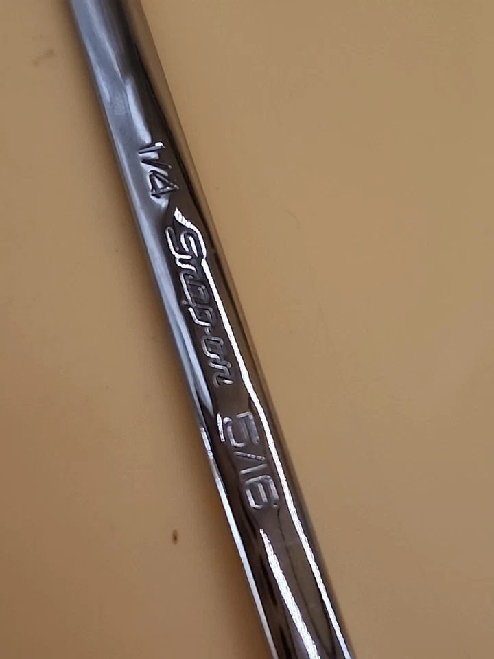 Snap-on Tools 5pc SAE Double Flare Nut 6 Point Line Wrenches USA - Image 3 of 4